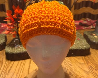 Crochet Pumpkin Hat