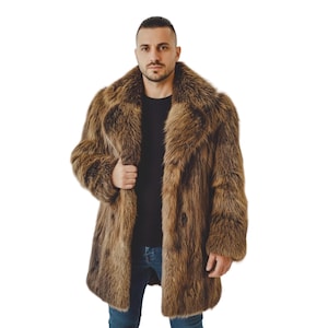 Beaver Fur Coat - Etsy