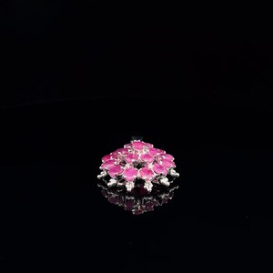 Silver Ruby Pendent 7.2g
