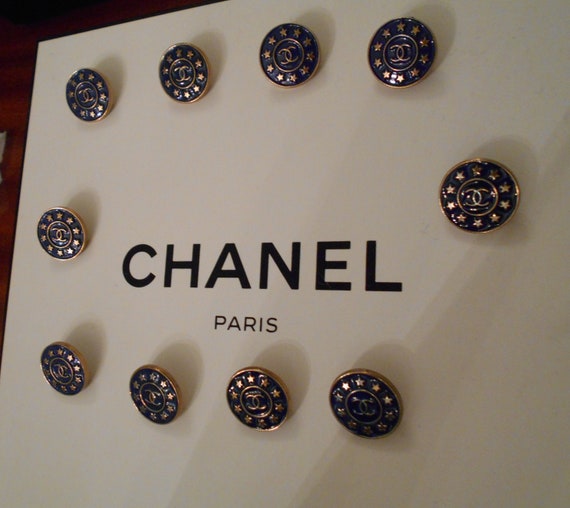 Authentic Chanel Buttons