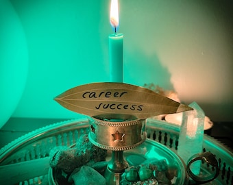 Ritual de vela para el éxito profesional: crecimiento y nuevas oportunidades profesionales - Fotos de altar personalizadas