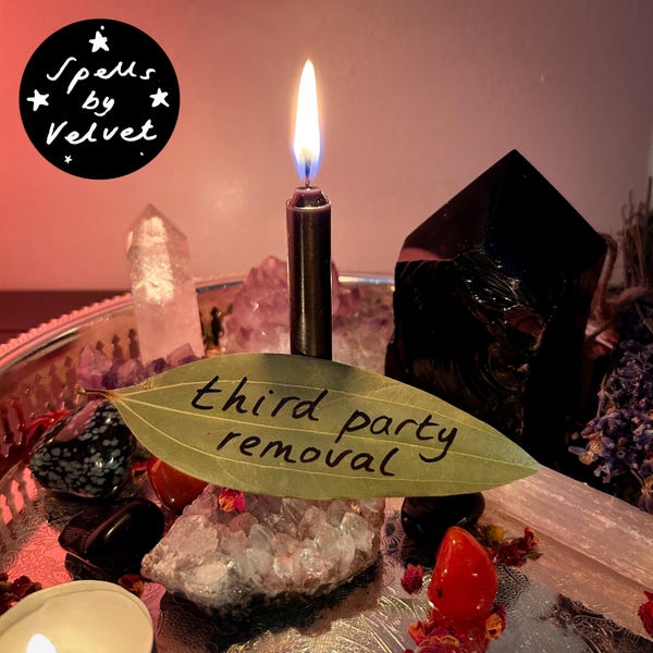Boosted Third Party Removal Candle Burning - Personalised Altar Photos