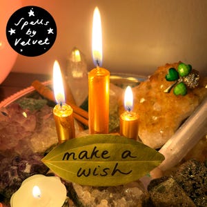 Boostad Make A Wish-ljusbränningsritual - Manifestera dina drömmar - Anpassad