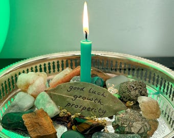 Rituel de combustion des bougies porte-bonheur, croissance et prospérité - Photos d'autel personnalisées - téléchargement numérique