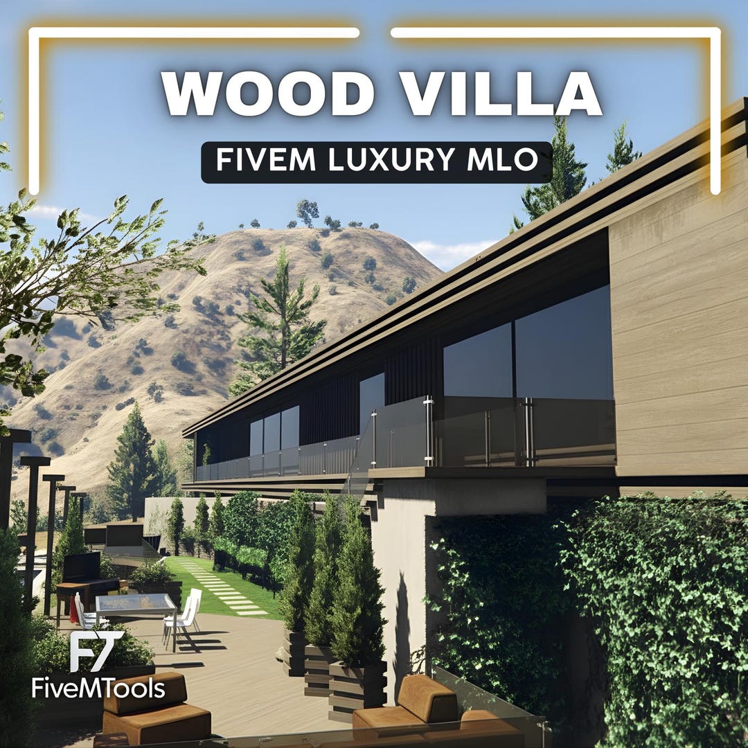 Modern Wood House FiveM: Blending Rustic Elegance with Fivem Gameplay