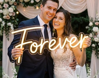 Neon Custom Sign, LED Neon Sign, Wedding Name Neon Sign, Neon Name Decor, Light Up Sign, Light Wall Decor, Neon Name Signs, Neon Light Sign
