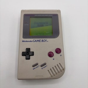 Console Nintendo Game Boy Fat Originale Grise - Fonctionnelle Jeu Solomons Club