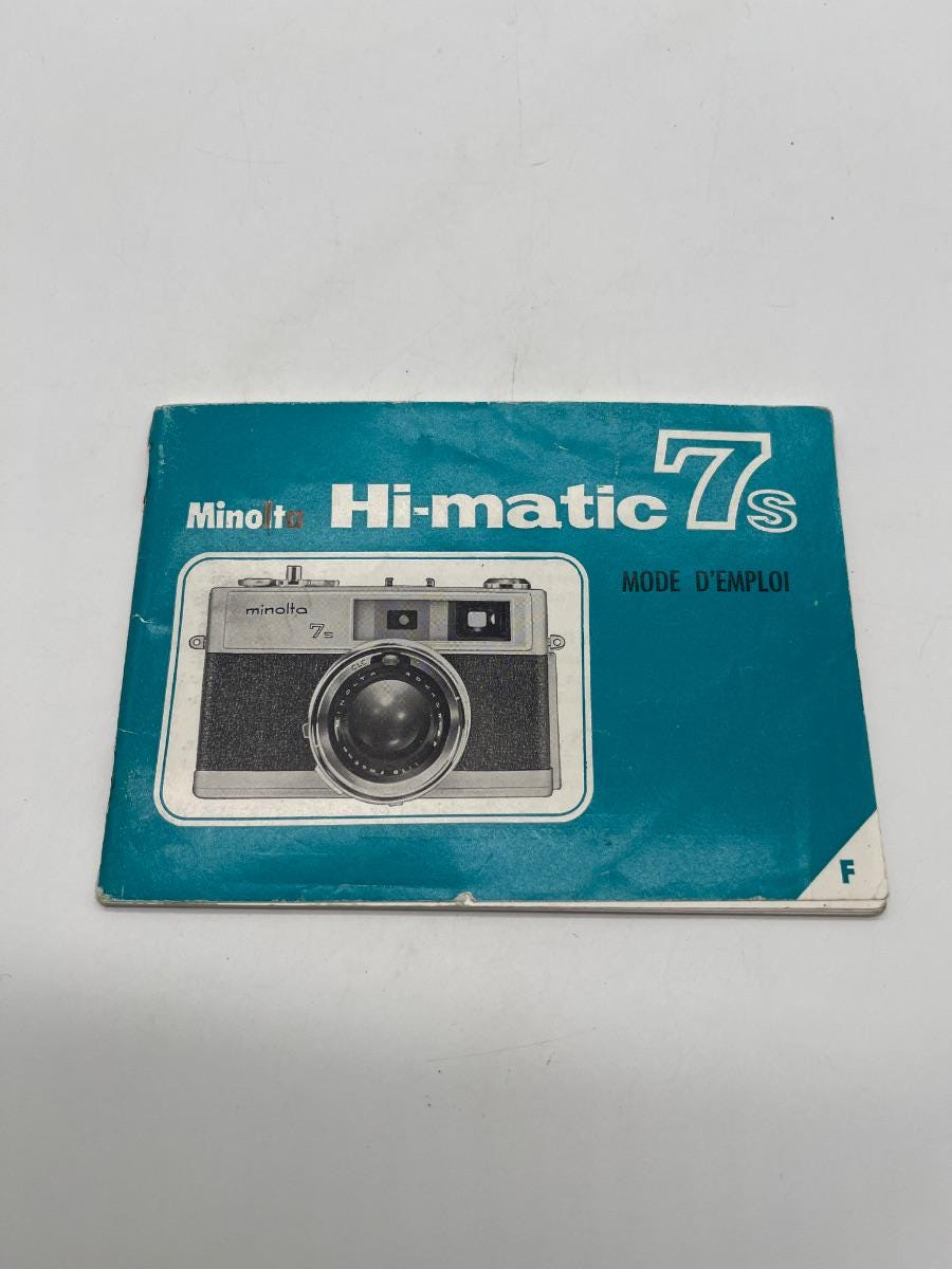Minolta Hi Matic 7s - Etsy