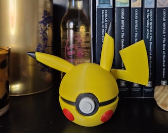 Pikachu Ball – Adorable Pokémon Inspired Gift – Kawaii Fan-Made Decor for Kids, Gamers & Collectors