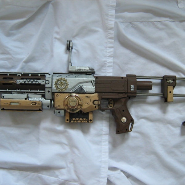 Steampunk Gun - Tannhauser TH-4 "Matilda" Combination Rifle
