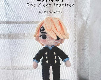 Sanji One Piece Inspired Crochet Pattern