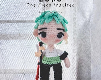 Zoro One Piece Inspired Crochet Pattern