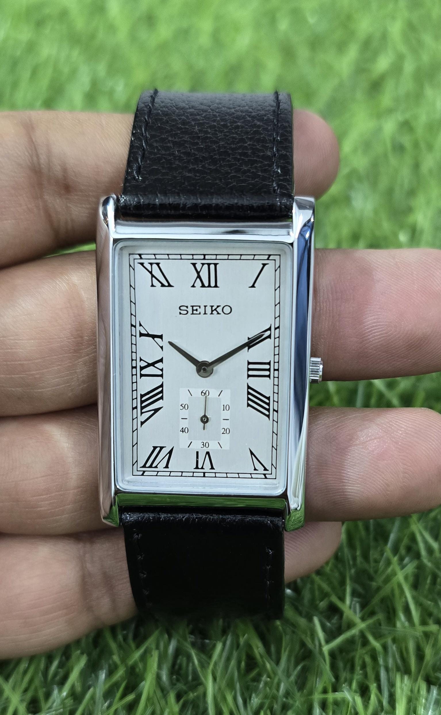 Seiko tank quartz - Etsy 日本