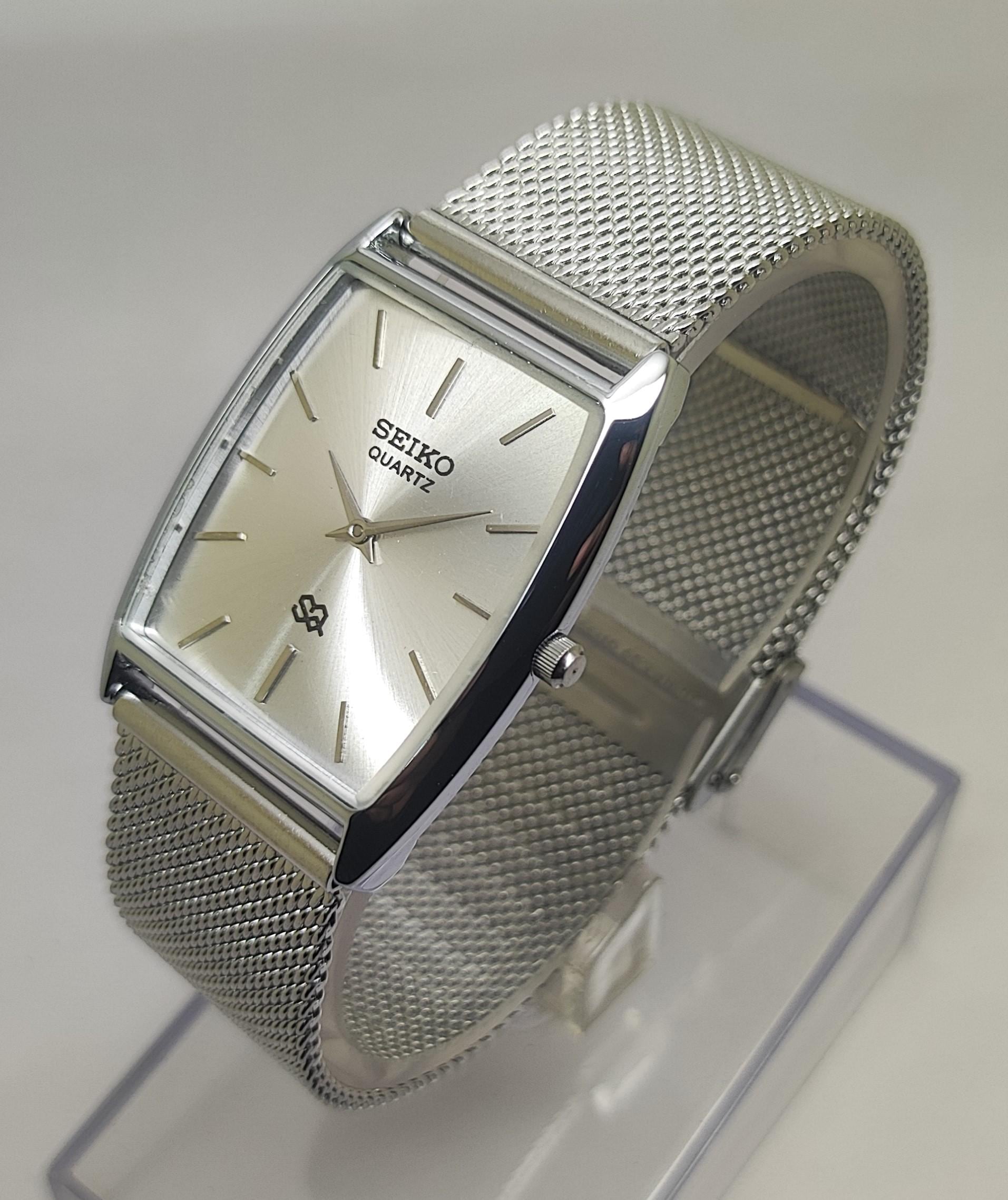 Seiko tank silver - Etsy 日本