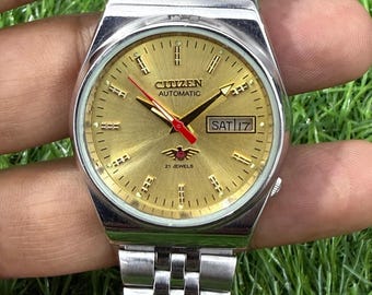 Vintage 1982 Citizen Exceed 1930-191081 |super Hard Alloy Case