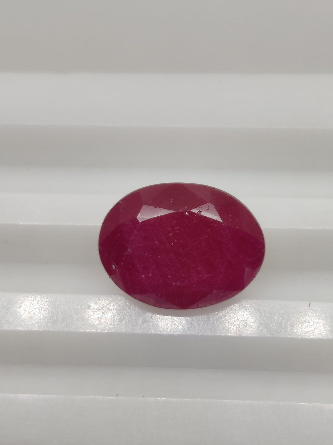 Natural Red Ruby, 12.75x9.60x5.20 Mm, 6.75 Carats - Etsy