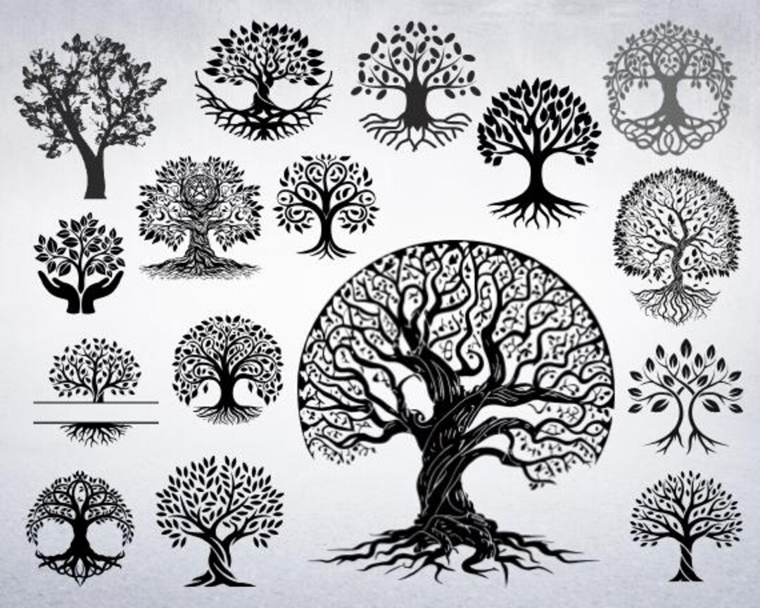 Tree of Life SVG Bundle | Intricate Cut Files | Cricut Designs | DIY ...