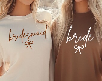 T-shirts bruidsmeisje, Comfort Colors® bruidsmeisje trouwshirt, T-shirt bruidsfeest