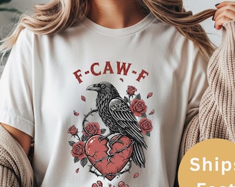 Anti-Valentijnsdag-T-shirt, retro Galentine's Day-T-shirt, single & Proud, anti-liefdesshirt