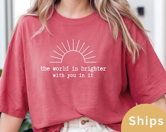 Comfort Colors Menta, Health-shirt, T-shirt Positieve Affirmaties, BCBA-shirt schoolbegeleider