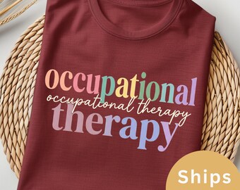 Ergotherapie-T-shirt, perfect OT-cadeau voor therapeuten