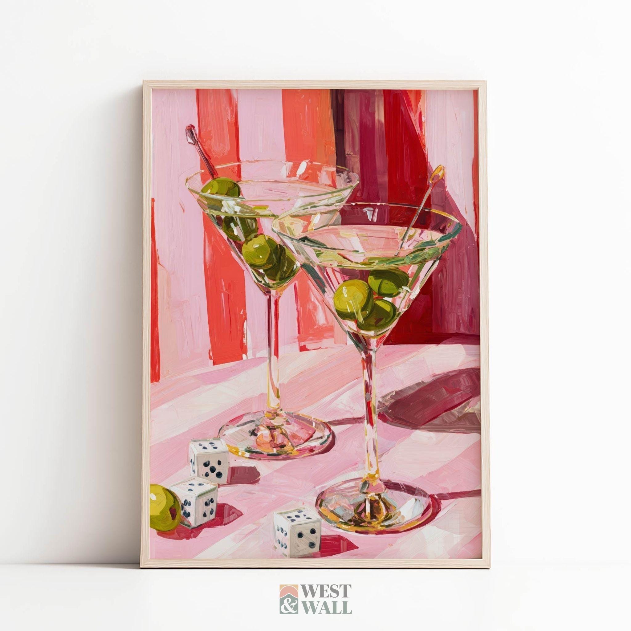 Runa art Tableau Décoration Murale Verres à Martini 90x30 cm - 3 Runa art Tableau Décoration Murale Verres à Martini 90x30 cm - 3