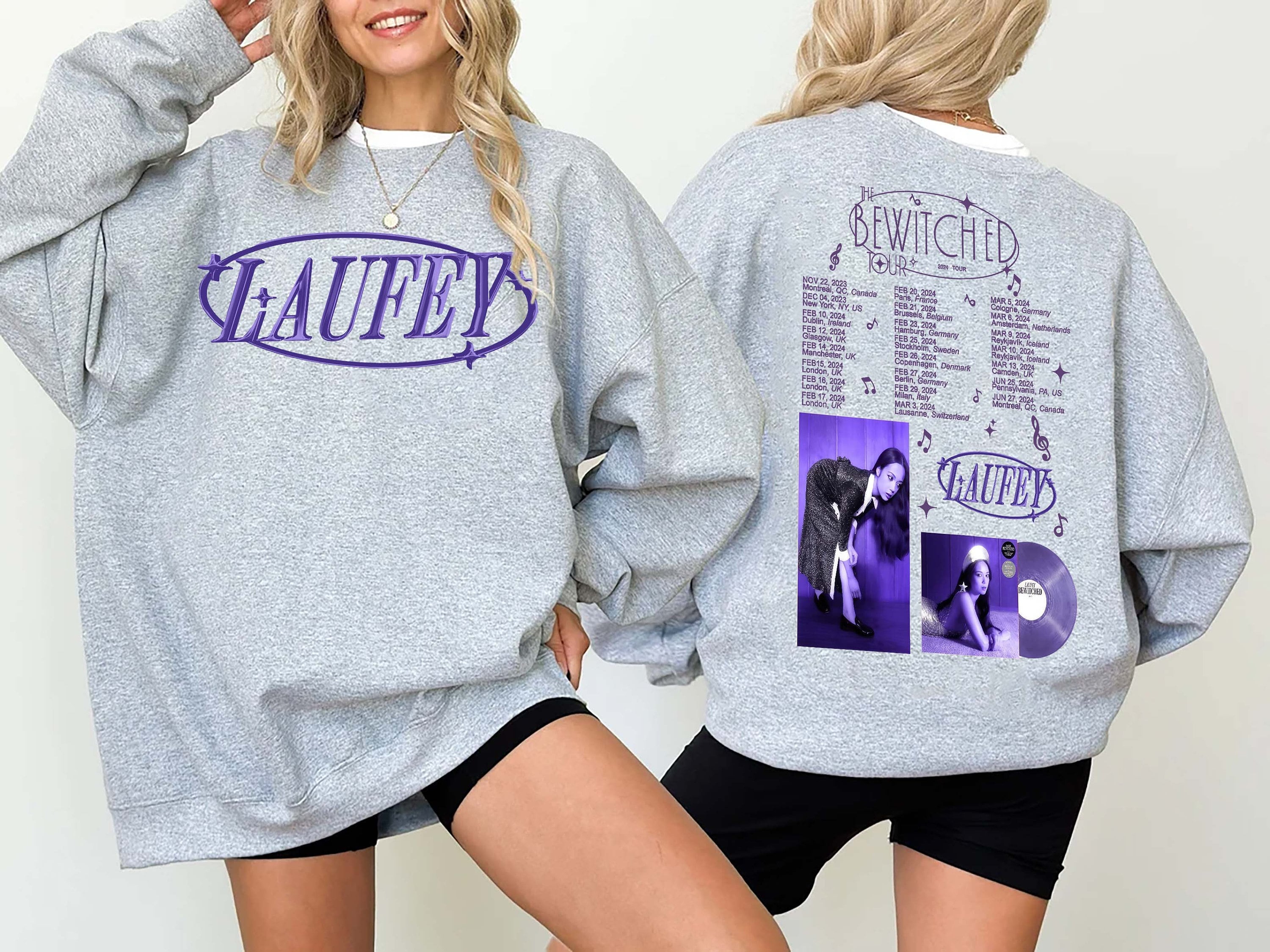 Laufey Tour 2024 Unisex Shirt Sweatshirt