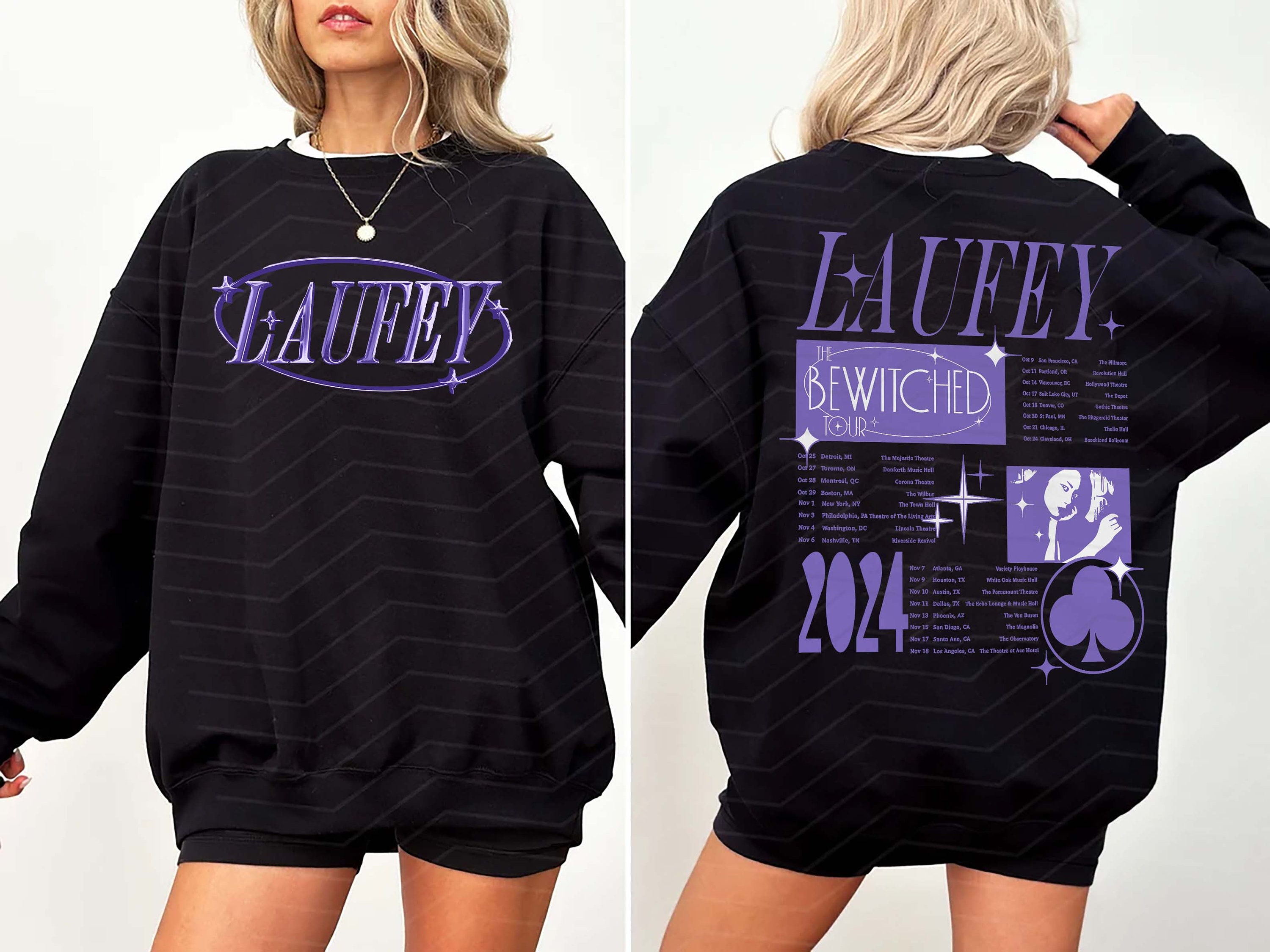 Laufey The Bewitched Tour 2024 Shirt, Laufey Merch Sweatshirt