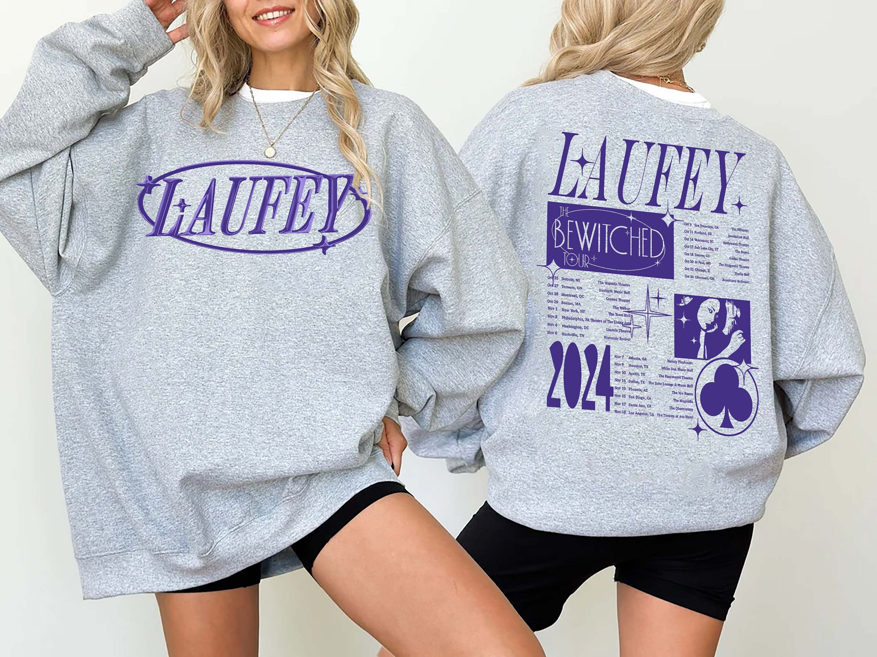 Laufey The Bewitched Tour 2024 Shirt, Laufey Merch Sweatshirt