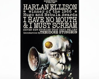 I Have No Mouth and I Must Scream – Harlan Ellison |  Paperback book | Sci-Fi Horror Dystopian Fiction