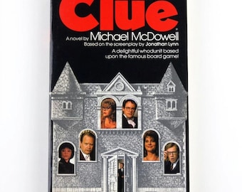 Cluedo di Michael McDowell, Fawcett, 1986, nuova edizione tascabile