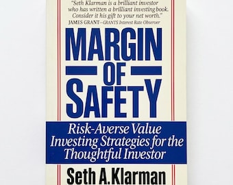 Margin of Safety Risk-Averse Value Investing Strategies | Seth A. Klarman new paperback