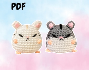 2 Crochet Patterns -- Dwarf Hamsters (Bundle)