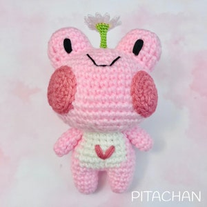 Daisy the Frog Plushie Pitachan Crochet Pattern Instant PDF Download Beginner Friendly Amigurumi DIY Project Handmade Gift Toy Idea image 4