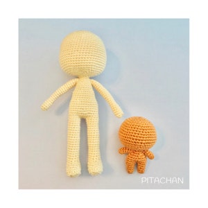 2 Crochet Patterns -- Doll Base (Bundle)