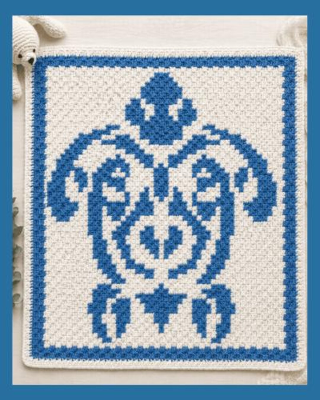 Crochet C2C Turtle Baby Blanket Pattern | C2C Afghan (PDF Only) - Etsy