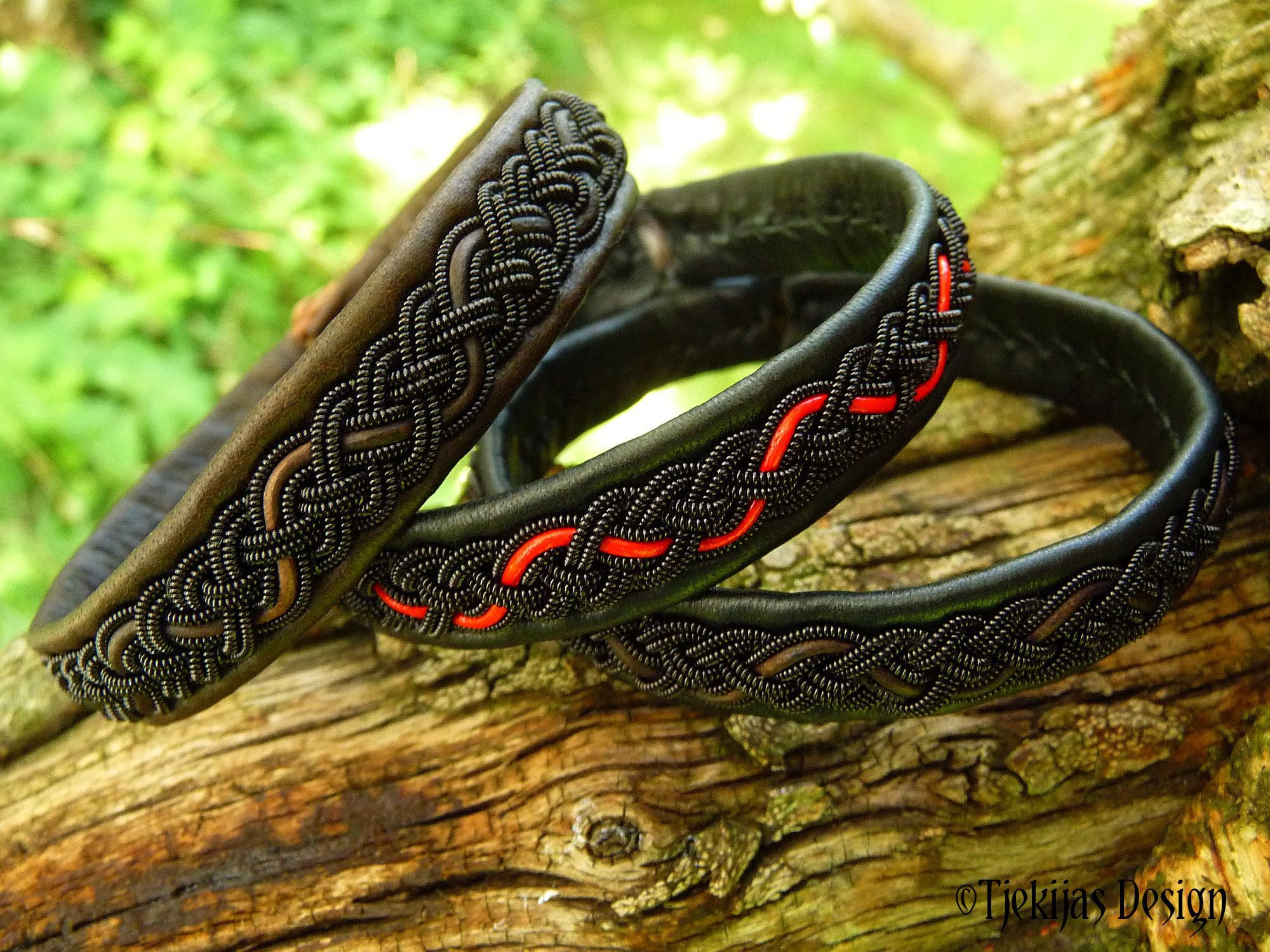 Imitation Reindeer Leather Saami Bracelet Kits - Single Braided