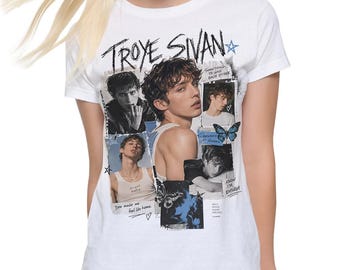 Troye Sivan Collage Graphic T-Shirt, Men's and Women's Sizes (MSC-550178)