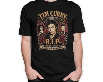 Tim Curry RIP T-Shirt, Men's and Women's Sizes (MOV-280039)
