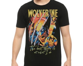 Wolverine Art T-Shirt, Men's and Women's Sizes (XMM-901443)
