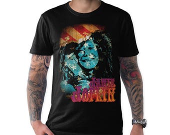 Janis Joplin T-Shirt, Men's and Women's Sizes (MSC-67613)