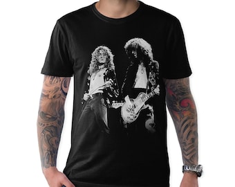 Robert Plant and Jimmy Page T-Shirt, Men's and Women's Sizes (LED-863744)