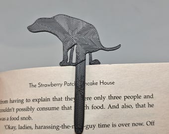 Funny Pooping Dog Bookmark Clip, Dog Lover Gift