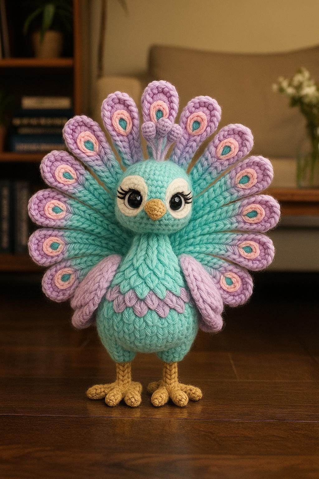 Peacock Amigurumi Crochet