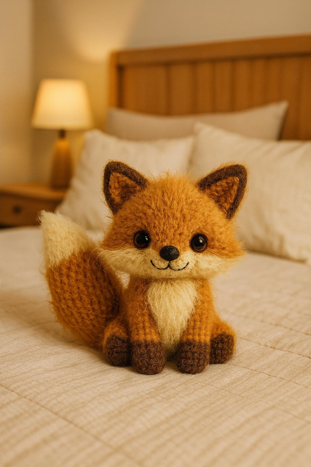Fluffy Crochet Fox Amigurumi Pattern – Plush Animal Toy (PDF Tutorial ...
