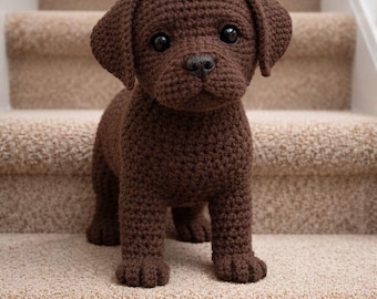 Amigurumi Hund häkeln Muster PDF - Handgemachtes Welpen Spielzeug, DIY häkeln Stofftier, Digital Download