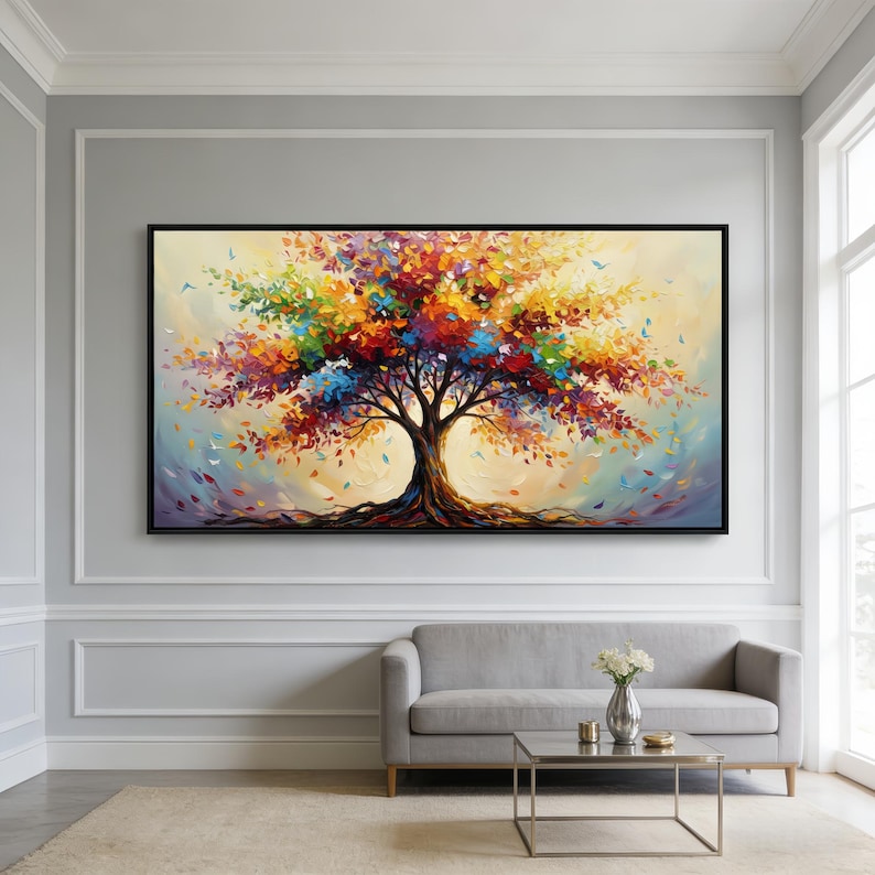 Abstract Couple Painting - Front view