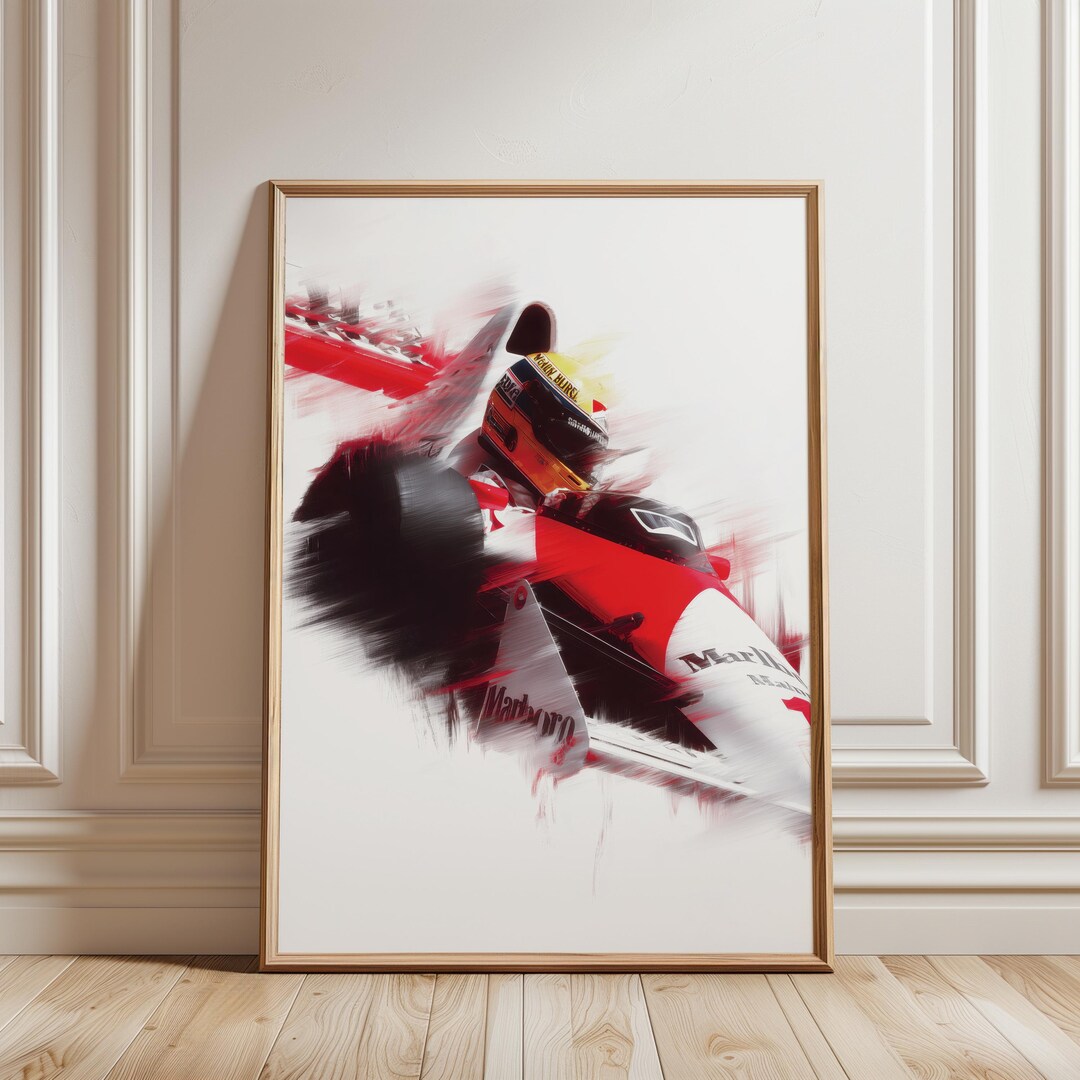 Classic Formula Racing Printable, 90s Motorsport Wall Art Download ...