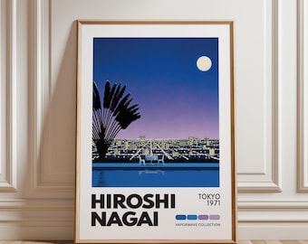 永井博 アートプリント、日本のシティポップ、ヴェイパーウェイヴ