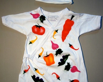 Vegetable Baby Kimono